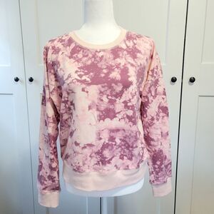 Bcbgeneration tie dye french terry sweatsh…